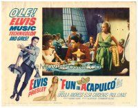 6x363 FUN IN ACAPULCO LC #5 '63 sexy Ursula Andress catches Elvis Presley with another woman!