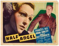 6x082 HALF ANGEL TC '36 cool image of Frances Dee & Brian Donlevy!