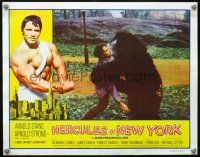 6x402 HERCULES IN NEW YORK LC '70 close up of Arnold Schwarzenegger fighting bear in Central Park!