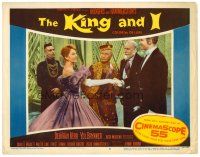 6x455 KING & I LC #6 '56 Deborah Kerr & Yul Brynner in Rodgers & Hammerstein's musical!