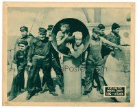 6x460 KING OF THE KITCHEN LC '26 men look for pretty girl & cook Albert Austin hiding in pipe!