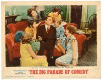 6x504 MGM'S BIG PARADE OF COMEDY LC #3 '64 Buster Keaton with pretty girls from Seven Chances!