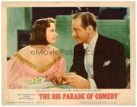 6x506 MGM'S BIG PARADE OF COMEDY LC #6 '64 Greta Garbo has drinks w/Melvyn Douglas from Ninotchka!