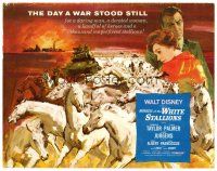 6x101 MIRACLE OF THE WHITE STALLIONS TC '63 Walt Disney, Lipizzaner stallions & soldiers art!