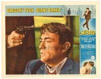 6x509 MIRAGE LC #6 '65 best close up of Gregory Peck with gun pointed at his head!