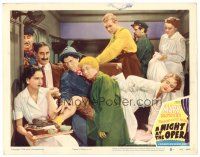 6x544 NIGHT AT THE OPERA LC #8 R48 Groucho, Chico & Harpo Marx in most classic stateroom scene!