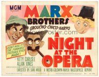 6x112 NIGHT AT THE OPERA TC R48 Al Hirschfeld art of Groucho Marx, Chico Marx & Harpo Marx!