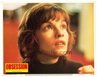 6x558 OBSESSION LC #5 '76 Brian De Palma, Paul Schrader, super close up of Genevieve Bujold!