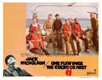 6x563 ONE FLEW OVER THE CUCKOO'S NEST LC #3 '75 Jack Nicholson takes the boys on a fishing trip!