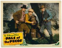 6x567 PALS OF THE PECOS LC '41 Barcroft, Dean, Chesebro set gunpowder to blow up The 3 Mesquiteers!