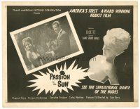6x119 PASSION IN THE SUN TC '64 America's first award winning nudist film, nudist film noir!