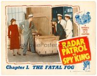 6x596 RADAR PATROL VS SPY KING chapter 1 LC #5 '49 full-color Kirk Alyn & Jean Dean fight bad guys!