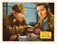 6x602 RAZOR'S EDGE LC #2 '46 Tyrone Power & Fritz Kortner talking over beer, W. Somerset Maugham