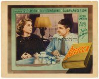 6x612 REBECCA Other Company LC '40 Hitchcock, Joan Fontaine can't understand Laurence Olivier!