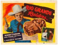 6x129 RIO GRANDE RAIDERS TC '46 cowboy Sunset Carson, Linda Stirling, Bob Steele!