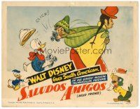 6x641 SALUDOS AMIGOS LC '43 Disney, Brazilian Joe Carioca, Donald Duck!