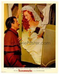 6x645 SCARAMOUCHE photolobby '52 Stewart Granger with beautiful red-headded Eleanor Parker!