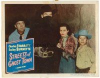 6x696 STREETS OF GHOST TOWN LC #4 '50 Charles Starrett as The Durango Kid & Smiley Burnette!