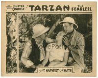 6x706 TARZAN THE FEARLESS chapter 11 LC '33 Woods helps Jacqueline Wells, Buster Crabbe in art!