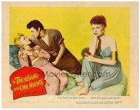 6x720 THOUSAND & ONE NIGHTS LC '45 genie Evelyn Keyes is burned up about Cornel Wilde & Jergens!