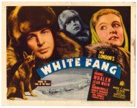 6x161 WHITE FANG TC '36 Lightning the dog, from Jack London novel, a sequel to Call of the Wild!