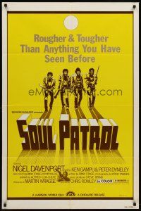 6y090 BLACK TRASH 1sh R81 Soul Patrol, Rougher & Tougher than anything you have seen before!