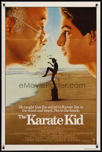 6y469 KARATE KID int'l 1sh '84 Pat Morita, Ralph Macchio, teen martial arts classic!