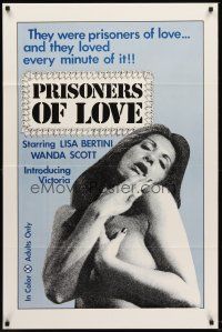 6y697 PRISONERS OF LOVE 1sh '70s and they loved every minute of it, introducing Victoria!