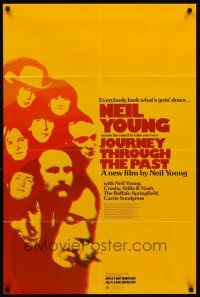 6y464 JOURNEY THROUGH THE PAST special 25x37 '73 Neil Young, everybody look what's goin' down!