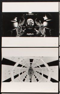 6z337 2001: A SPACE ODYSSEY 6 Cinerama 8x10 stills '68 Kubrick, cool images from sci-fi classic!