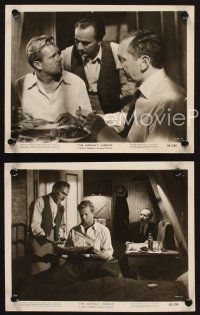 6z488 ASPHALT JUNGLE 3 8x10 stills '50 Sterling Hayden, Calhern, James Whitmore, Huston classic!