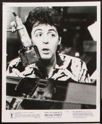 6z319 GIVE MY REGARDS TO BROAD STREET 7 8x10 stills '84 great images of Paul McCartney!