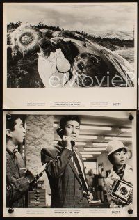 6z503 GODZILLA VS. THE THING 3 8x10 stills '64 includes cool hatching egg special effects image!