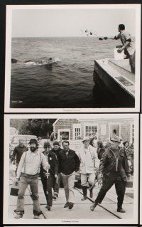 6z277 JAWS 8 8x10 stills '75 Spielberg classic man-eating shark, Roy Scheider, Lorraine Gary