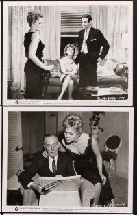 6z362 MIDDLE OF THE NIGHT 6 TV 8x10 stills R67 sexy Kim Novak is involved with older Fredric March!