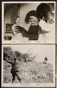 6z410 MONSTER ON THE CAMPUS 5 8x10 stills '58 Jack Arnold, the beast shown in two scenes!