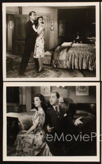 6z214 NIGHT TO REMEMBER 10 8x10 stills '42 Loretta Young & Brian Aherne in a mirthful murder mystery