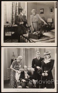 6z465 NIGHT WORK 4 8x10 stills '39 Mary Boland, Charlie Ruggles, super young Donald O'Connor!