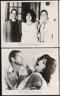 6z142 POLYESTER 12 8x10 stills '81 includes director John Waters candid, Divine & Tab Hunter!