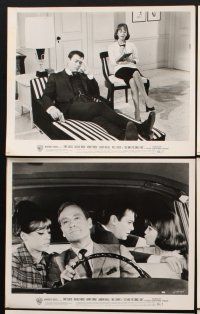 6z294 SEX & THE SINGLE GIRL 8 8x10 stills '65 great images of Tony Curtis & sexiest Natalie Wood!