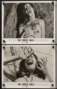6z220 SINGLE GIRLS 10 8x10 stills '73 sexy Claudia Jennings, Jean Marie Engels & Cheri Howell!