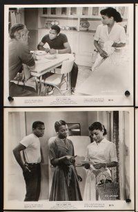 6z089 TAKE A GIANT STEP 15 style A 8x10 stills '60 Ruby Dee, story of youths who search for manhood!