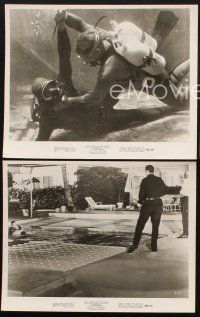 6z534 THUNDERBALL 3 8x10 stills R68 Sean Connery as James Bond, cool underwater scuba diver images!