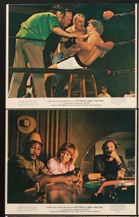 6z740 FAT CITY 8 color 8x10 stills '72 directed by John Huston, boxer Stacy Keach, Jeff Bridges!
