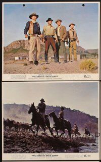 6z948 SONS OF KATIE ELDER 5 color 8x10 stills '65 John Wayne, Dean Martin & Earl Holliman