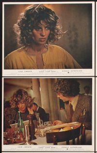 6z673 DON'T LOOK NOW 8 color English FOH LCs '73 Julie Christie, Donald Sutherland, Nicolas Roeg!