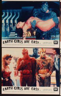 6z690 EARTH GIRLS ARE EASY 8 color English FOH LCs '89 Jeff Goldblum, Jim Carrey & Damon Wayans!