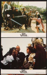 6z712 ERIK THE VIKING 8 color English FOH LCs '89 Tim Robbins in the title role, John Cleese