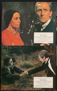 6z908 GHOUL 7 color English FOH LCs '75 close up of Peter Cushing, John Hurt, cannibalism horror!