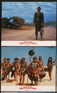6z831 MAD MAX BEYOND THUNDERDOME 8 color English FOH LCs '85 Mel Gibson, Tina Turner, George Miller